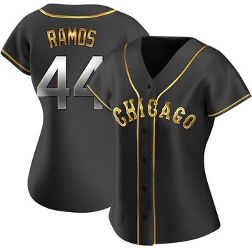 Black Golden Replica Bryan Ramos Women's Chicago White Sox Alternate Jersey