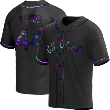 Black Holographic Replica Bryan Ramos Men's Chicago White Sox Alternate Jersey