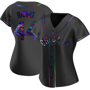 Black Holographic Replica Bryan Ramos Women's Chicago White Sox Alternate Jersey