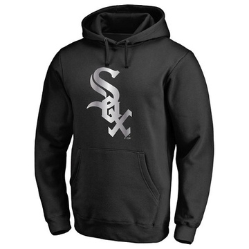 Black Men's Chicago White Sox Platinum Collection Pullover Hoodie -