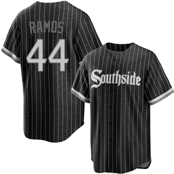 Black Replica Bryan Ramos Men's Chicago White Sox 2021 City Connect Jersey