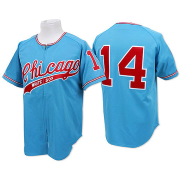 Blue Authentic Bill Melton Men's Chicago White Sox Throwback Jersey
